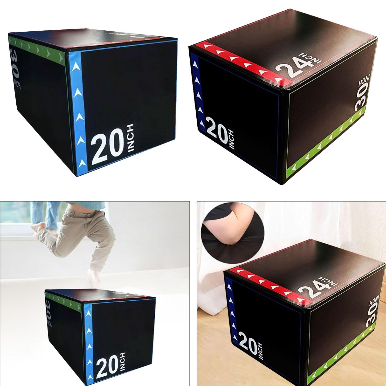 Box Jump Plyo - 3-in-1Jump Box Plyometric Box for Strength