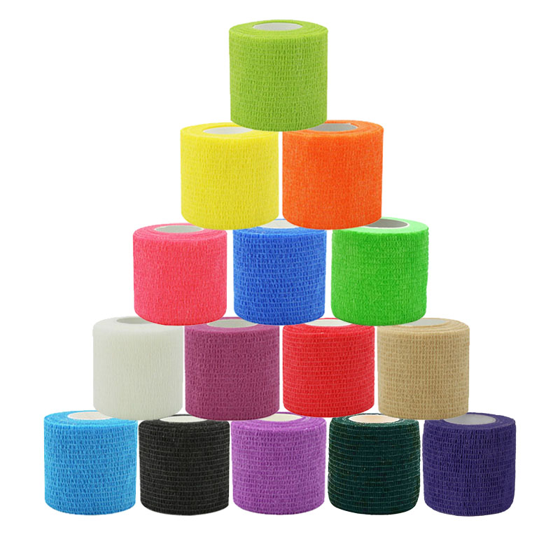 Finger Tape Athletic - 15pcs 2.5/5/7.5cm Colorful Athletic Self Adhesive