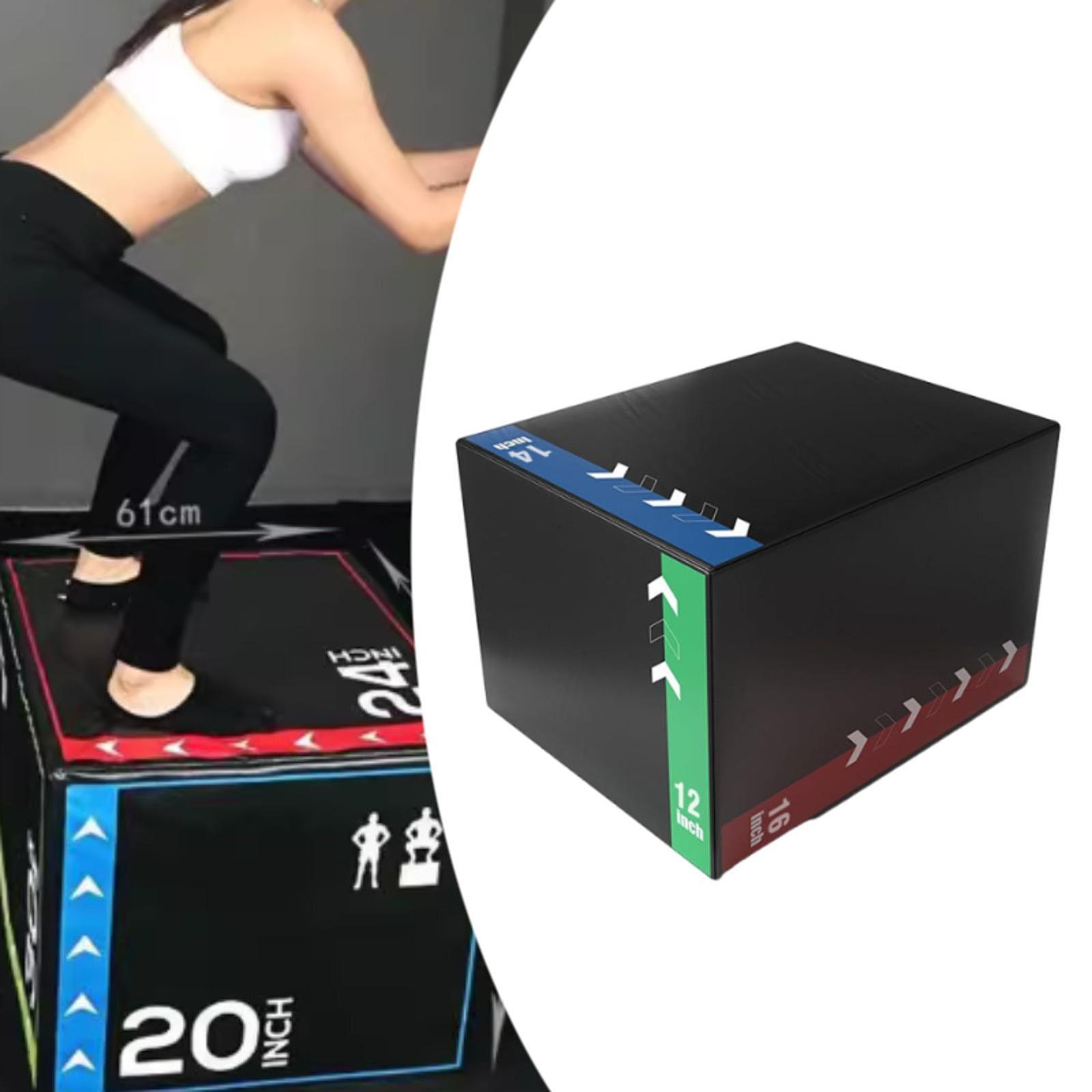Box Jump Plyo - Plyometric Jump Box Heavy Duty Versatile