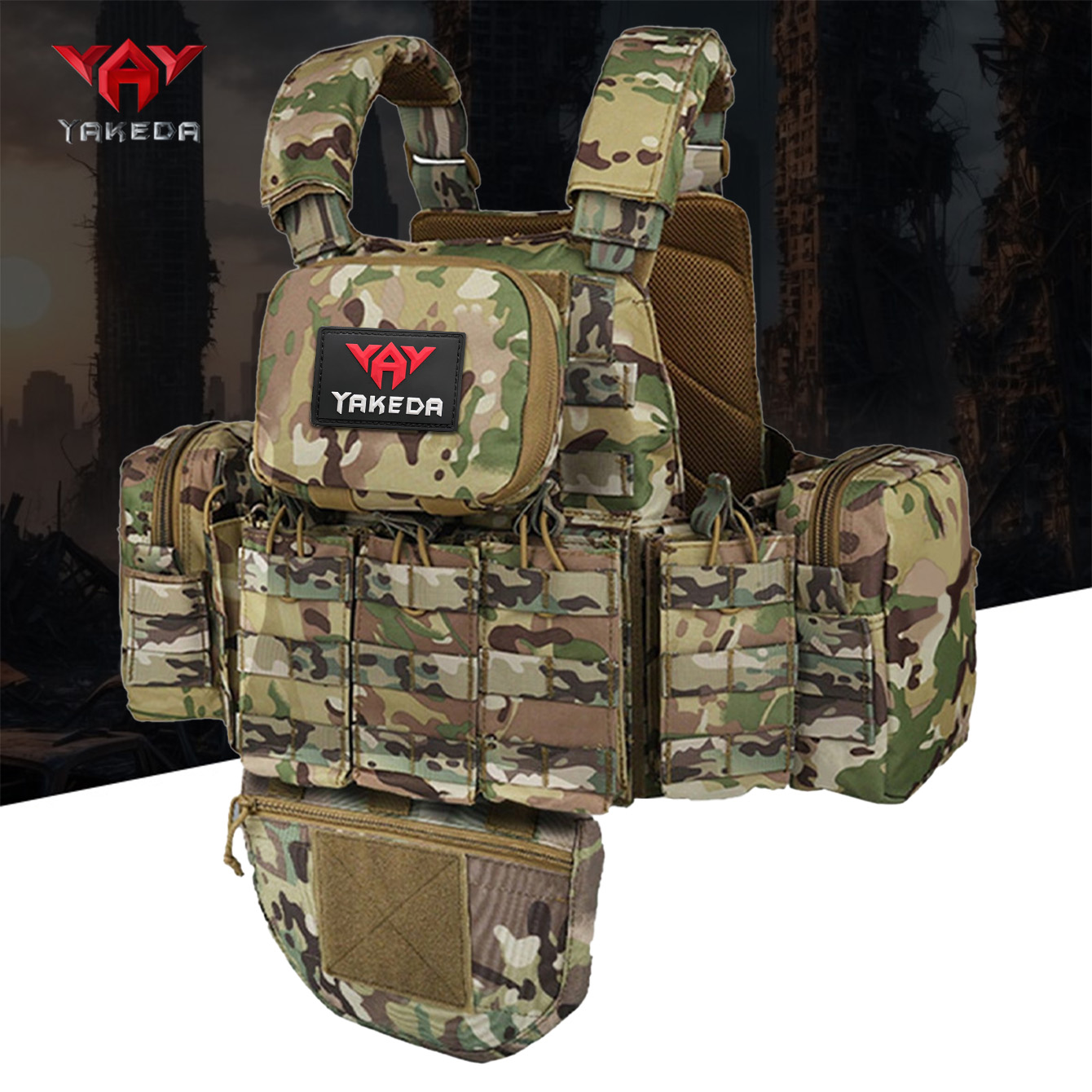YAKEDA   The eight-piece hunti - огляд і ціна Crossfit Vest