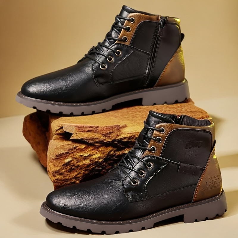 Leather Men Ankle Boots Plus S - огляд і ціна Crossfit Outdoor