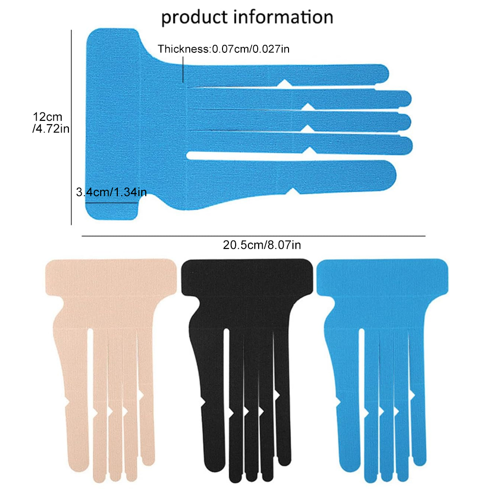 5PC Precut Kinesiology Tape fo - огляд і ціна Finger Tape Athletic
