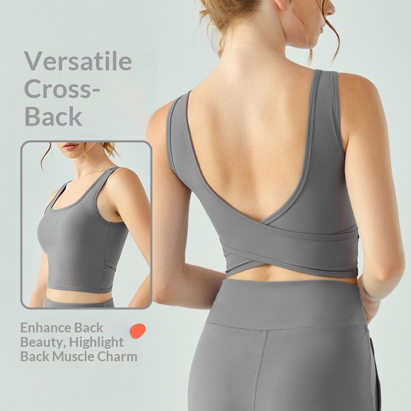 SHINBENE Women Yoga Vest Cross - огляд і ціна Crossfit Vest