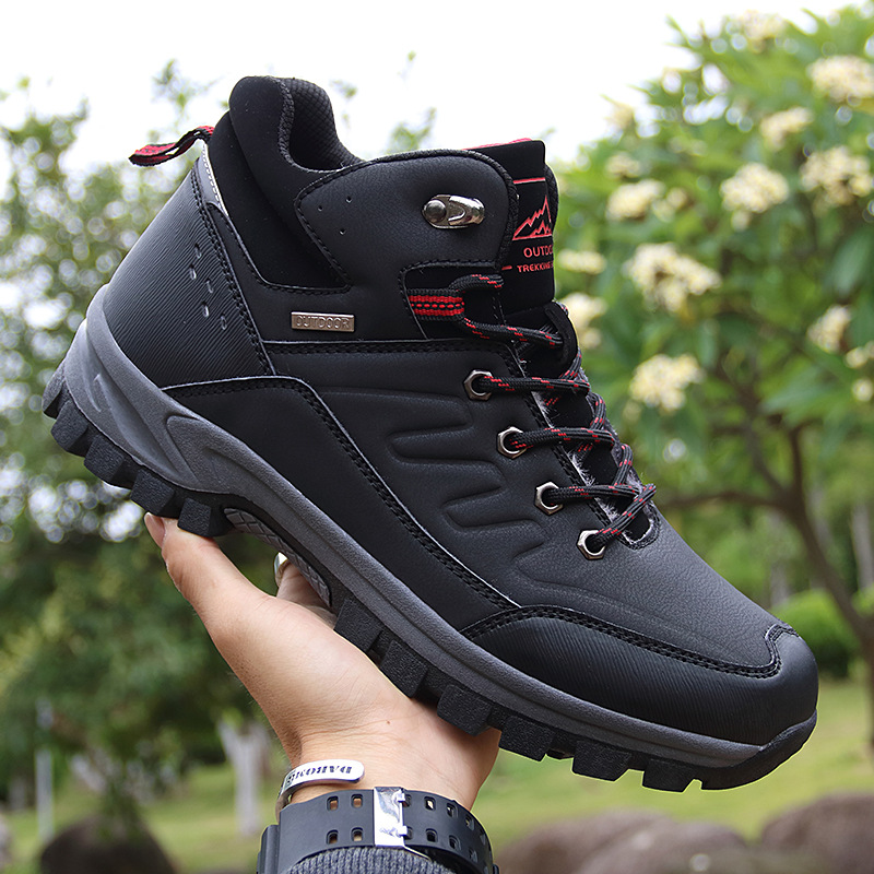 Men Boots Fur Warm Snow Boots  - огляд і ціна Crossfit Outdoor