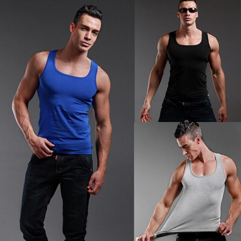 Men Sports Vest Sleeveless Squ - огляд і ціна Crossfit Vest
