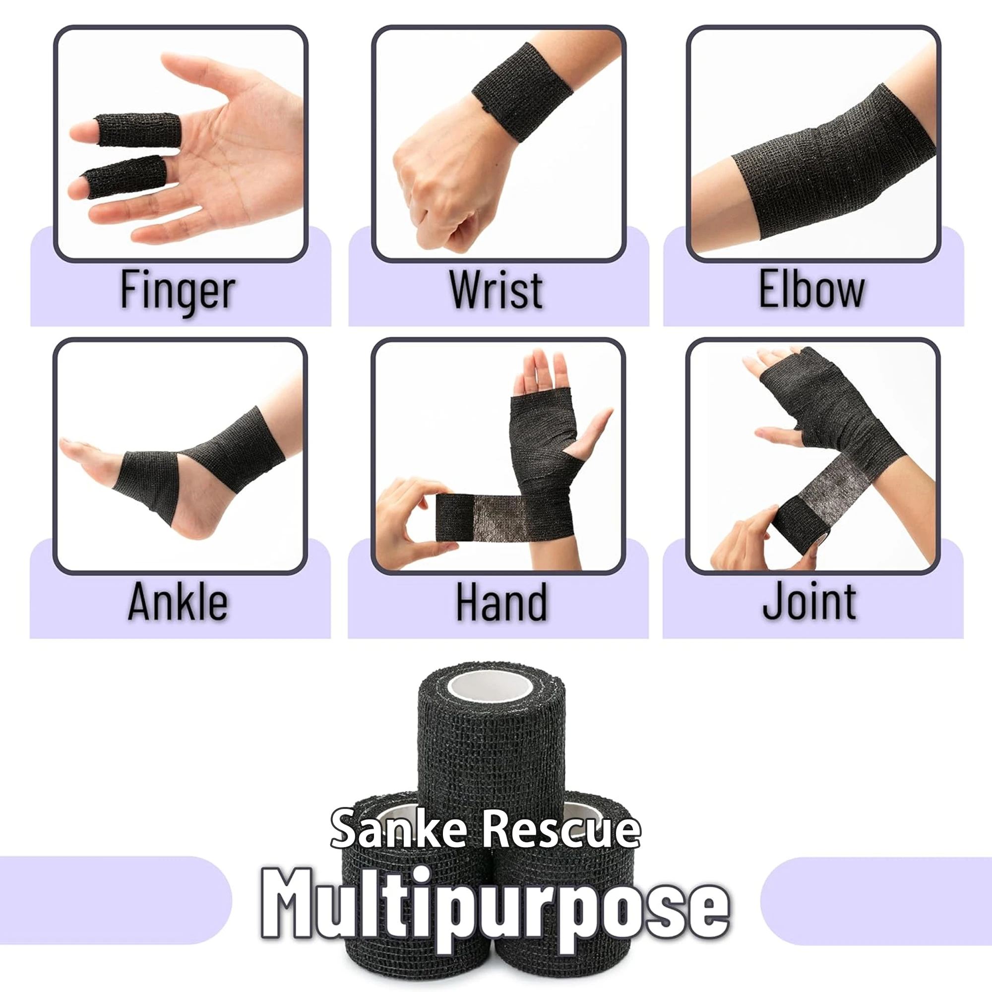 Athletic Wrap Tape Self Adhesi - огляд і ціна Finger Tape Athletic