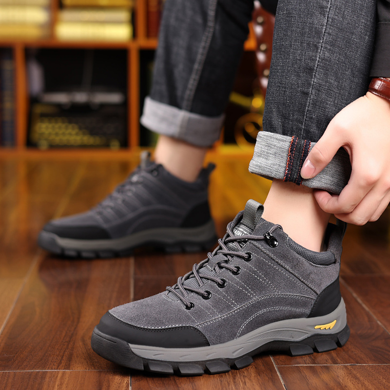 Men Winter Leather Shoes Warm  - огляд і ціна Crossfit Outdoor