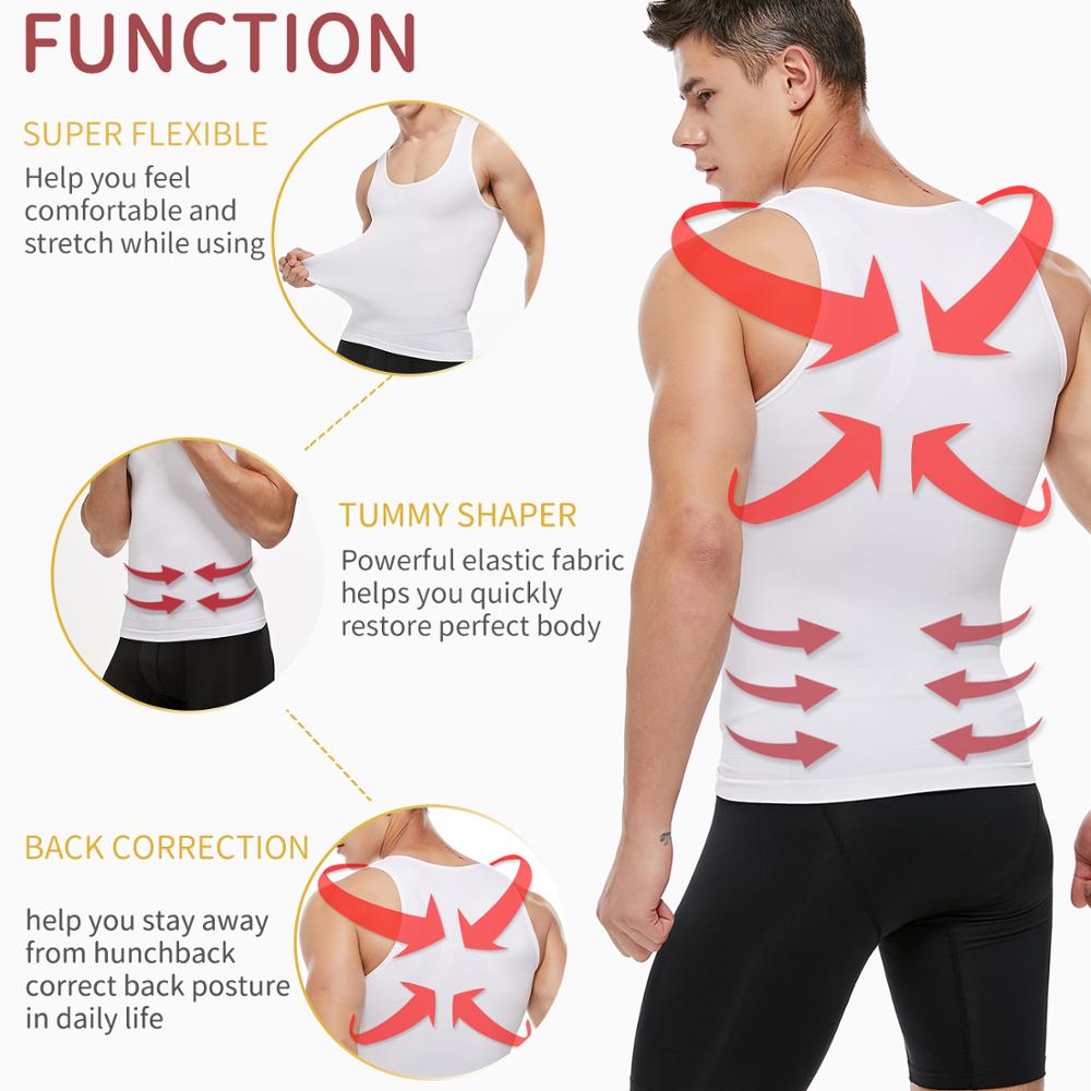 Mens Slimming Body Shaper Ches - огляд і ціна Crossfit Weight Vest