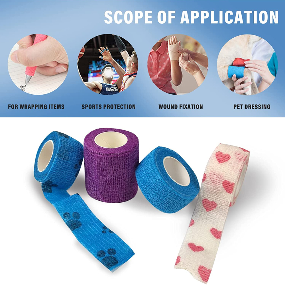 5Pcs/Lot 2.5cm Wide Colorful A - огляд і ціна Finger Tape Athletic