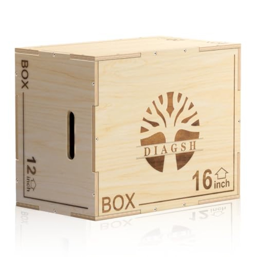 Plyo Box - 3-in-1 wood plyomet - огляд і ціна Box Jump Plyo