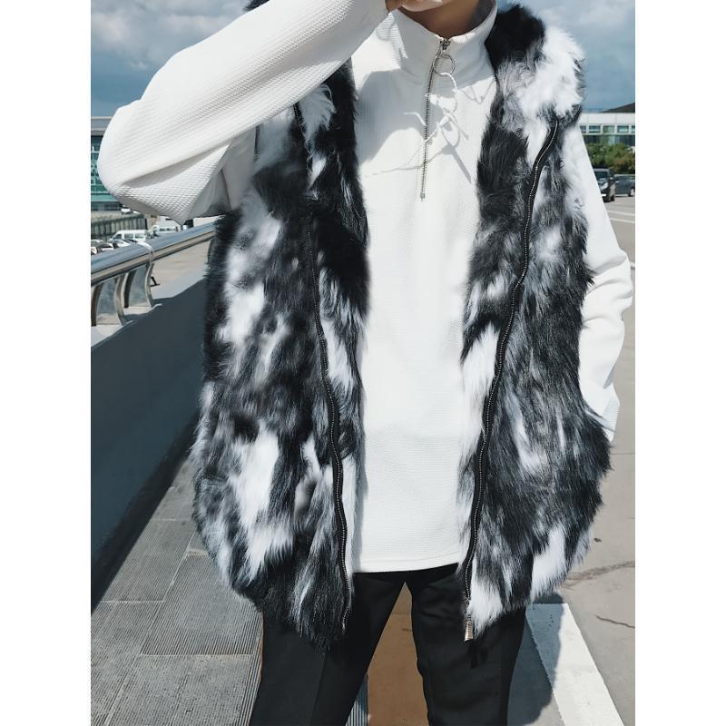Men's Loose Fit Fur Vest D 619 - огляд і ціна Crossfit Vest