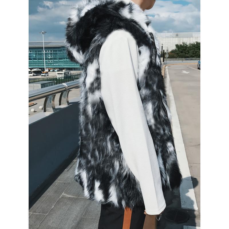Men's Loose Fit Fur Vest D 619 - огляд і ціна Crossfit Vest