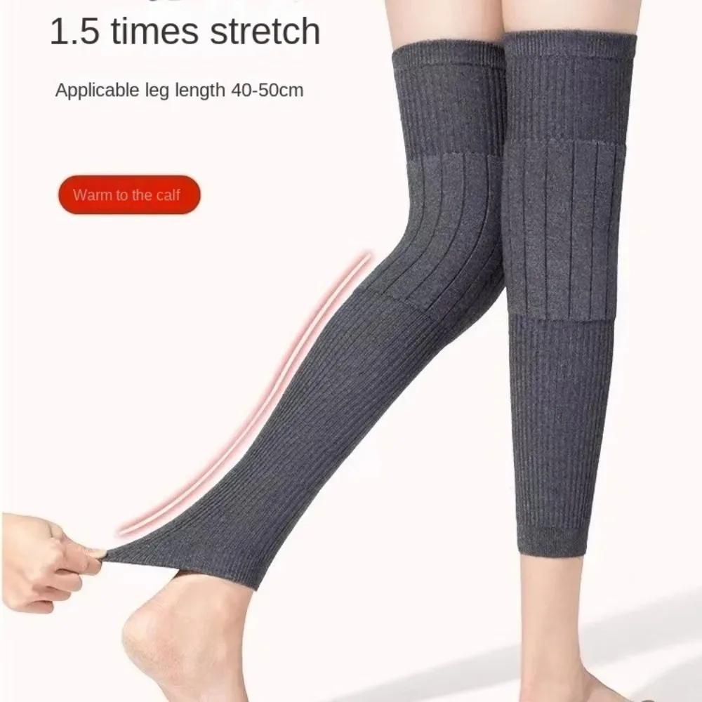 1 Pair Thick Warm Wool Kneepad - огляд і ціна Knee Sleeve Pair