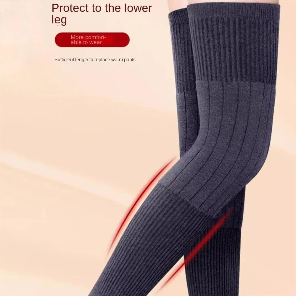 1 Pair Thick Warm Wool Kneepad - огляд і ціна Knee Sleeve Pair