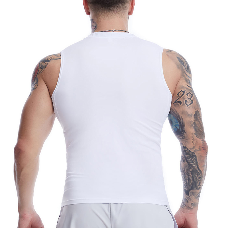 Cross Print Sleeveless Compres - огляд і ціна Crossfit Vest